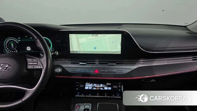 Hyundai The New Grandeur IG Hybrid 2021 Белый из Кореи, фото 6