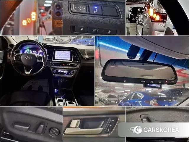 Hyundai Sonata New Rise Hybrid 2018 Черный из Кореи, фото 6