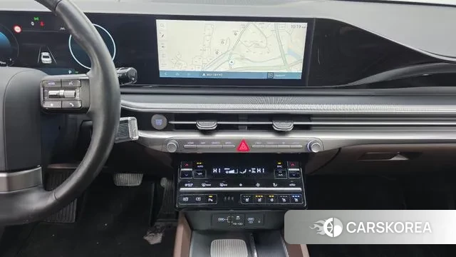 Hyundai Grandeur Hybrid (GN7) 2023 Черный из Кореи, фото 6