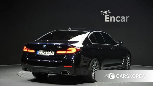 BMW 5 Series (G30) 2021 Черный из Кореи, фото 6