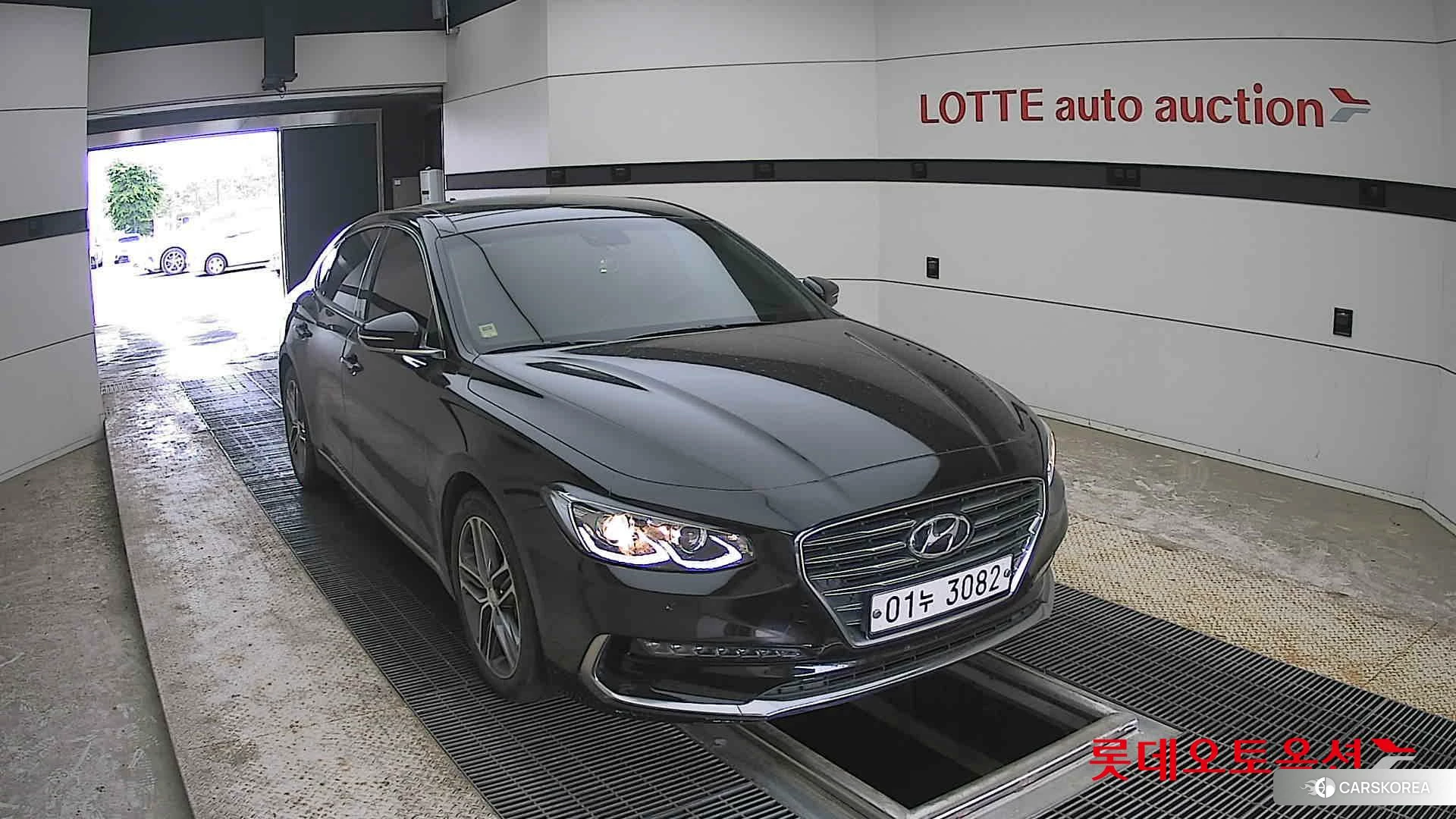 Hyundai Grandeur 2018 Черный из Кореи, фото 6