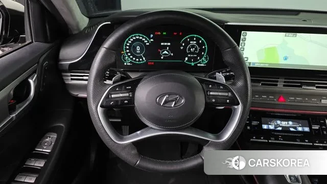 Hyundai The New Grandeur IG 2021 Черный из Кореи, фото 6
