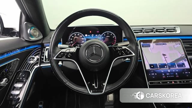 Mercedes-Benz S-Class W223 2024 Серебряный двухцветный из Кореи, фото 6