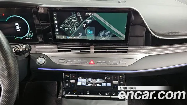 Hyundai The New Grandeur IG Hybrid 2020 Черный из Кореи, фото 6
