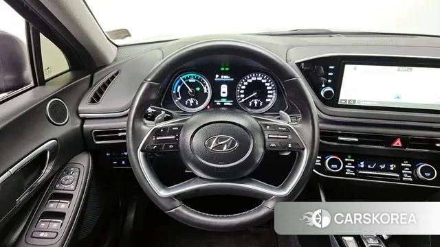 Hyundai Sonata Hybrid (DN8) 2023 Черный из Кореи, фото 6