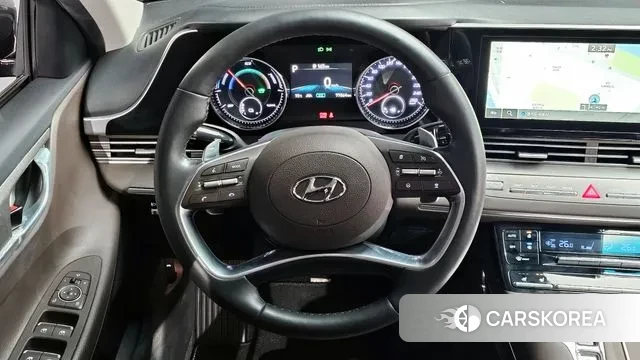 Hyundai The New Grandeur IG Hybrid 2021 Черный из Кореи, фото 6