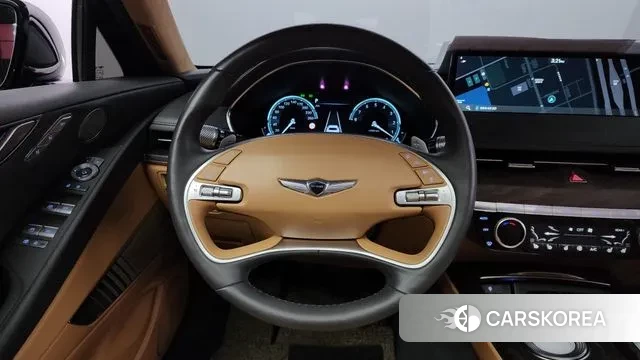 Genesis G80 (RG3) 2022 Черный из Кореи, фото 6