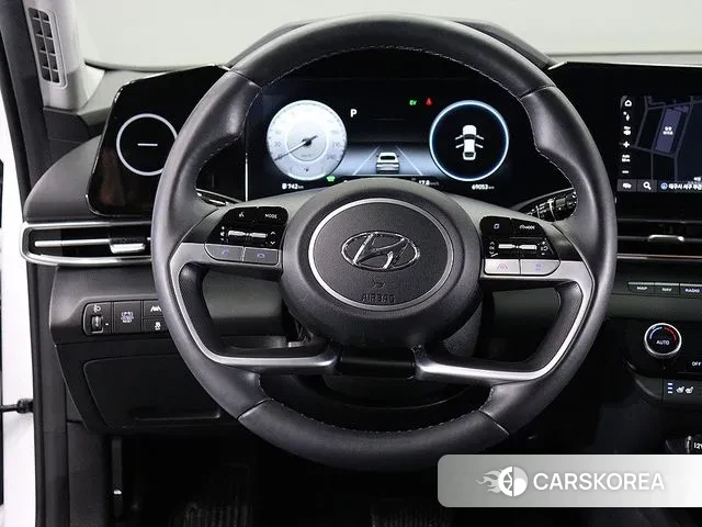 Hyundai Avante Hybrid (CN7) 2022 Белый из Кореи, фото 6