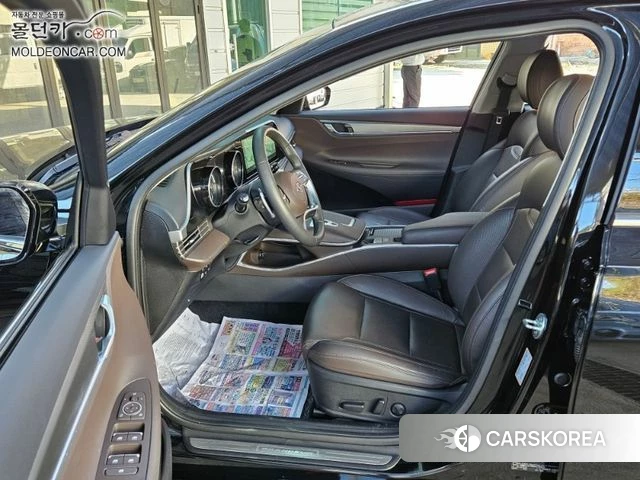 Hyundai The New Grandeur IG Hybrid 2021 Черный из Кореи, фото 6