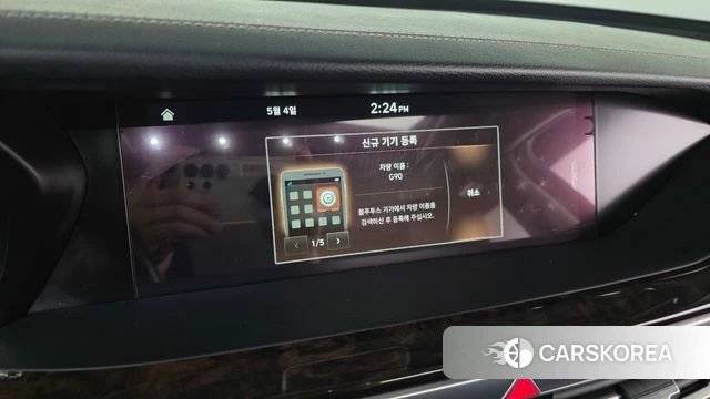 Genesis G90 2019 Черный из Кореи, фото 6