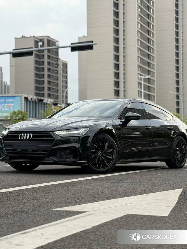 Audi A7 2021 Черный из Китая, фото 6
