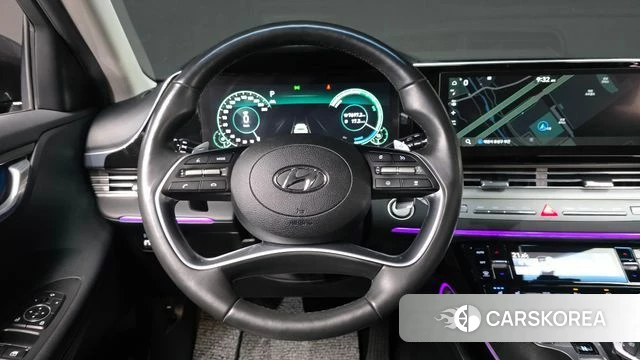 Hyundai The New Grandeur IG Hybrid 2021 Серый из Кореи, фото 6