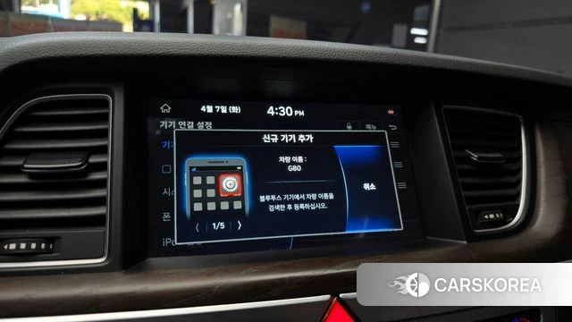 Genesis G80 2019 Черный из Кореи, фото 6