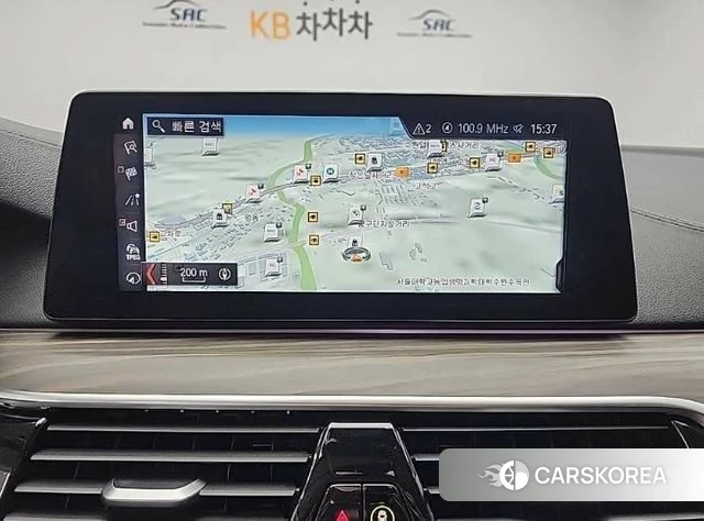 BMW 5 Series (G30) 2018 Синий из Кореи, фото 6