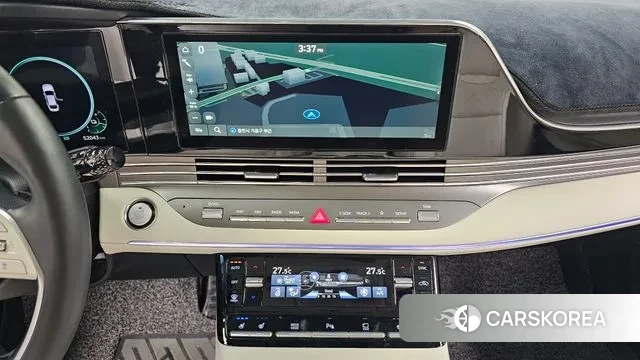 Hyundai The New Grandeur IG Hybrid 2022 Белый из Кореи, фото 6