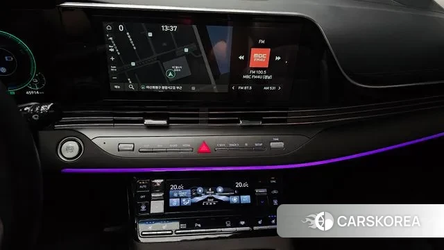 Hyundai The New Grandeur IG Hybrid 2020 Белый из Кореи, фото 6