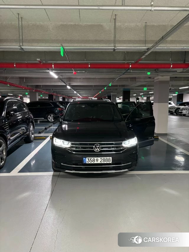 Volkswagen Tiguan second Generation 2021 Черный из Кореи, фото 6
