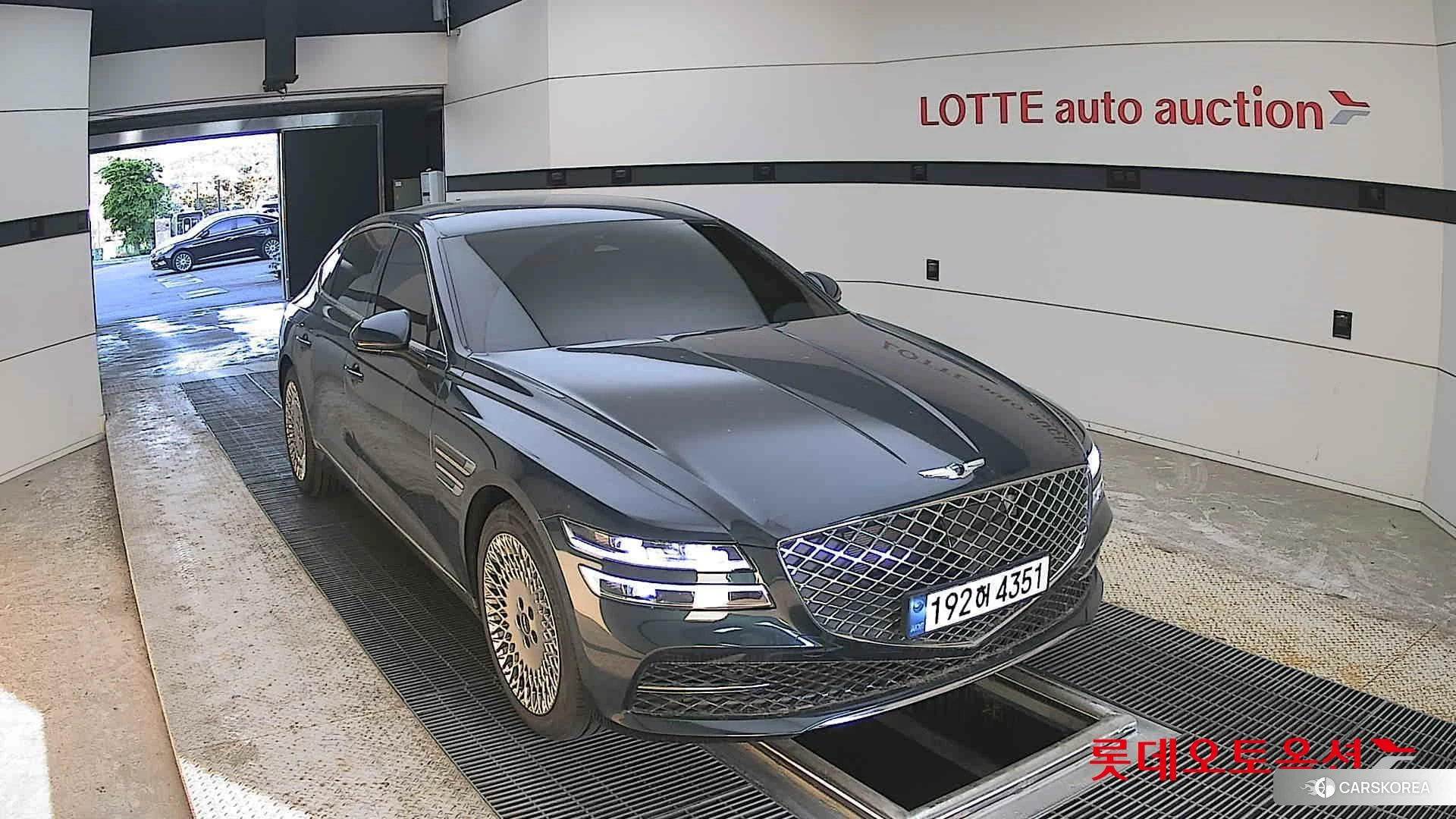 Hyundai G80 2023 Tasman Blue из Кореи, фото 6