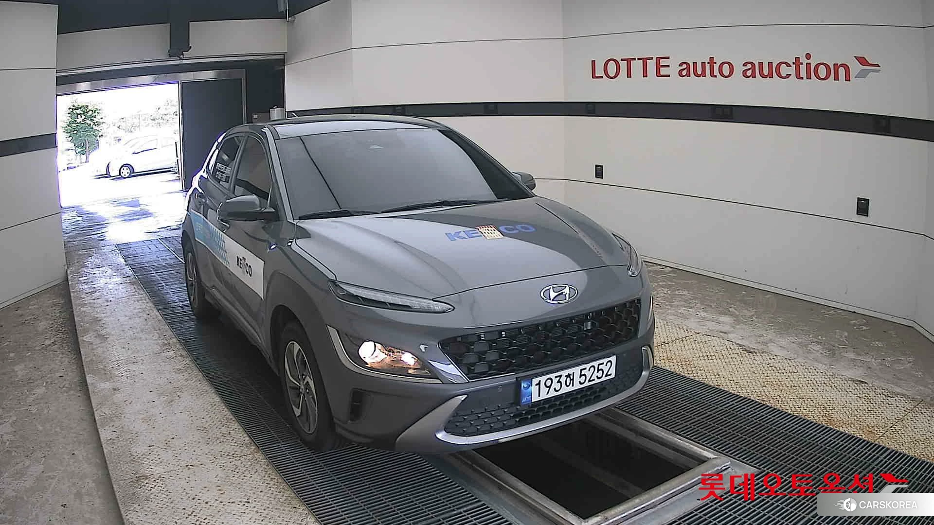 Hyundai Kona Hybrid 2023 Galactic Grey Metallic из Кореи, фото 6