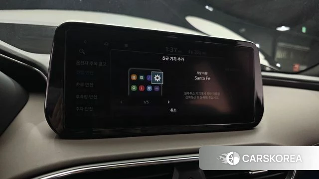 Hyundai The New Santa Fe 2022 Черный из Кореи, фото 6