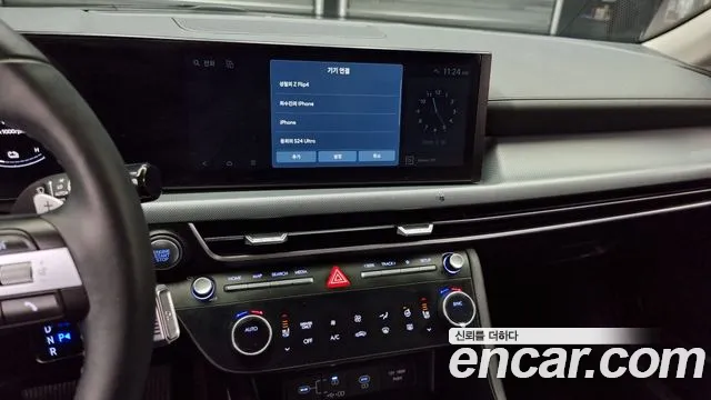 Hyundai Sonata D Edge Hybrid (DN8) 2023 Черный из Кореи, фото 6