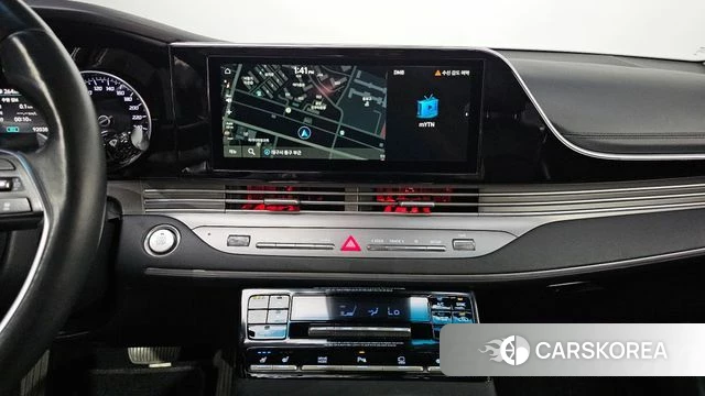 Hyundai The New Grandeur IG Hybrid 2021 Черный из Кореи, фото 6