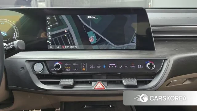 Kia K8 Hybrid 2021 Черный из Кореи, фото 6