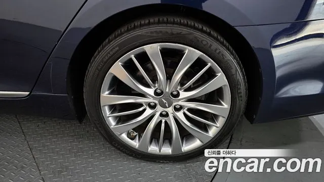 Genesis G80 2018 Синий из Кореи, фото 6