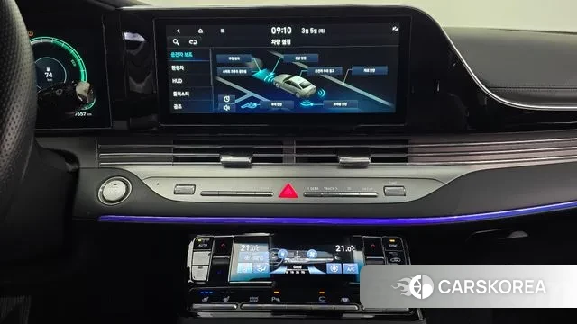 Hyundai The New Grandeur IG Hybrid 2022 Черный из Кореи, фото 6