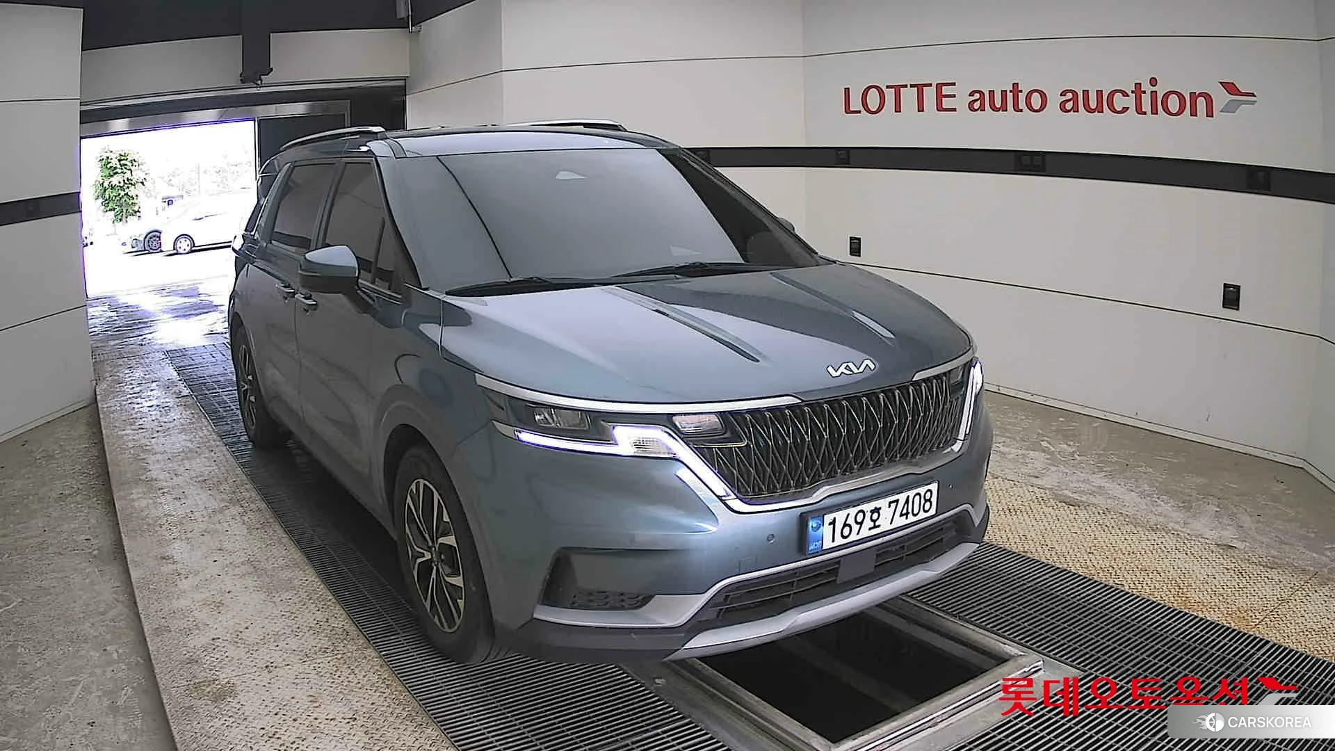 Kia Carnival 2023 Astra Blue из Кореи, фото 6
