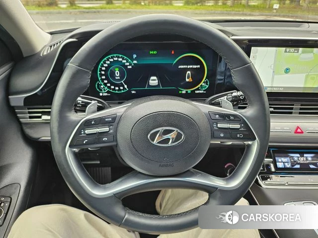Hyundai The New Grandeur IG Hybrid 2021 Серый из Кореи, фото 6