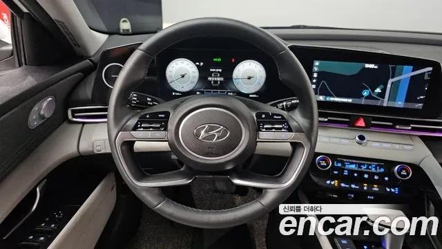 Hyundai Avante (CN7) 2020 Белый из Кореи, фото 6