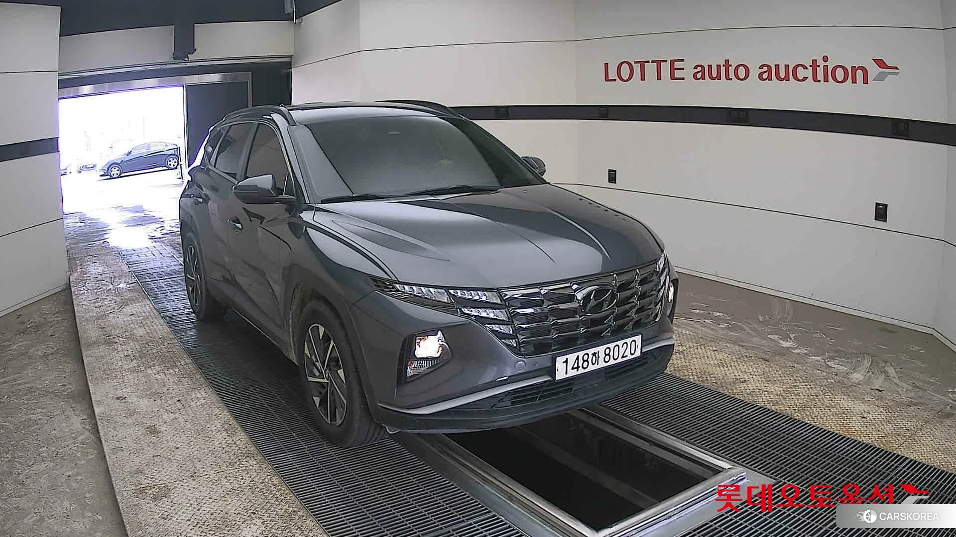 Hyundai Tucson Hybrid 2021 Titan Grey из Кореи, фото 6