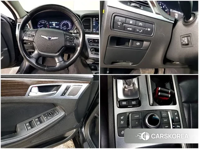 Genesis G80 2019 Черный из Кореи, фото 6