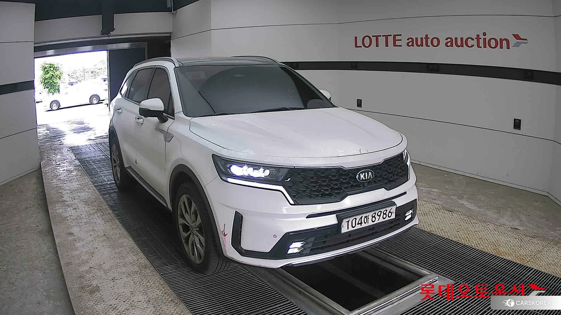 Kia Sorento 2021 Snow White Pearl (optional) из Кореи, фото 6