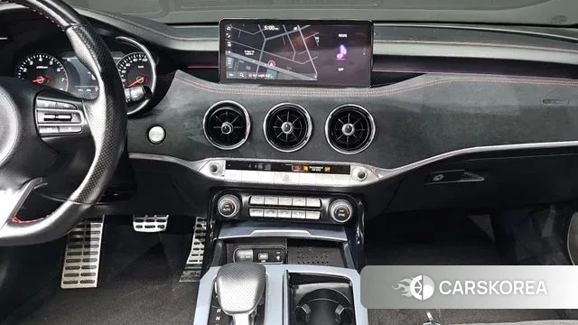 Kia Stinger Meister 2022 Темно-зеленый из Кореи, фото 6