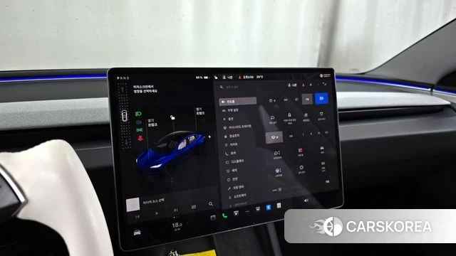 Tesla Model 3 2024 Синий из Кореи, фото 6