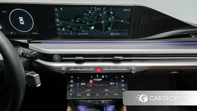 Hyundai Grandeur Hybrid (GN7) 2023 Черный из Кореи, фото 6