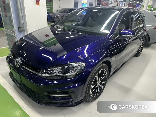 Volkswagen Golf 2022 Синий из Китая, фото 6
