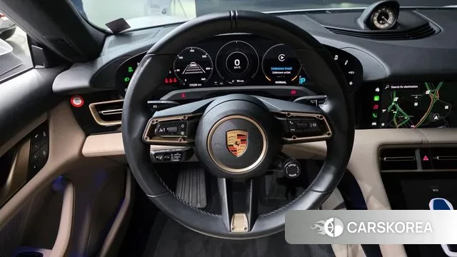 Porsche Taycan 2023 Белый из Кореи, фото 6