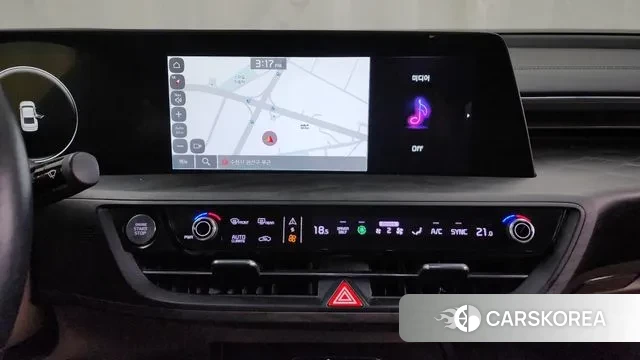 Kia K8 Hybrid 2022 Черный из Кореи, фото 6