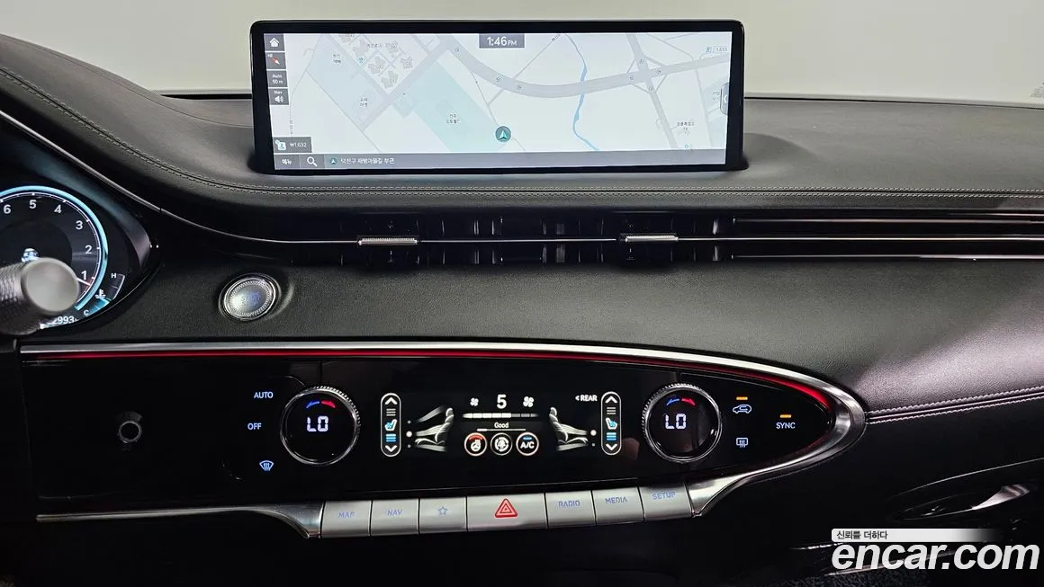 Genesis GV70 2021 Синий из Кореи, фото 6