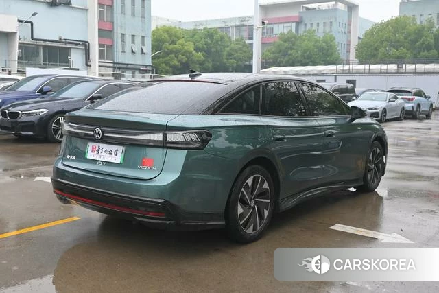 Volkswagen ID.7 VIZZION 2024 Зеленый из Китая, фото 6