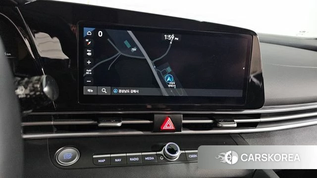 Hyundai Avante Hybrid (CN7) 2022 Белый из Кореи, фото 6