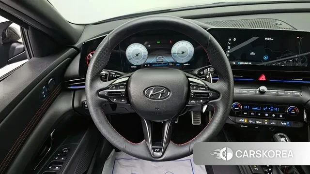 Hyundai Avante (CN7) 2022 Черный из Кореи, фото 6