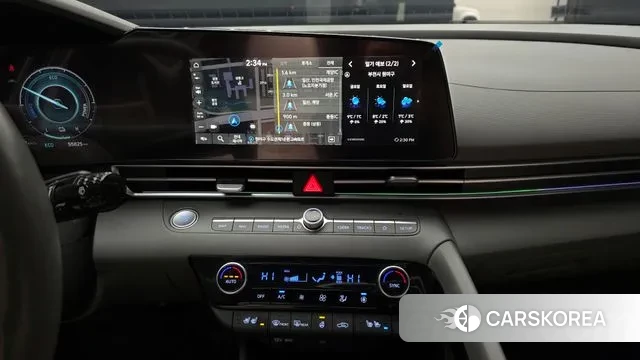 Hyundai The New Avante Hybrid (CN7) 2024 Черный из Кореи, фото 6