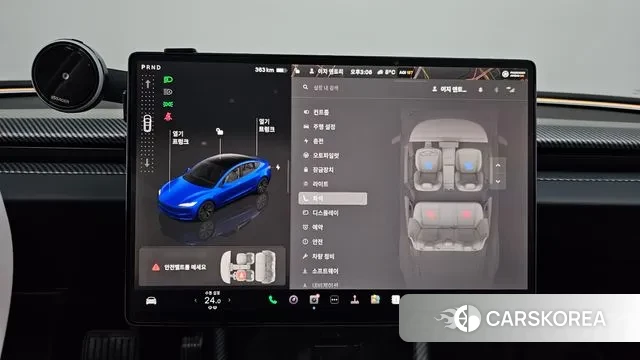 Tesla Model 3 2024 Синий из Кореи, фото 6