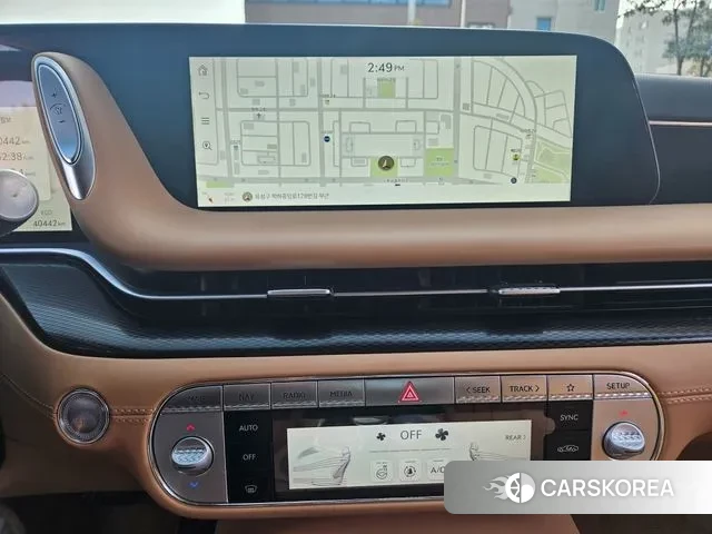 Genesis G90 (RS4) 2023 Темно-зеленый из Кореи, фото 6