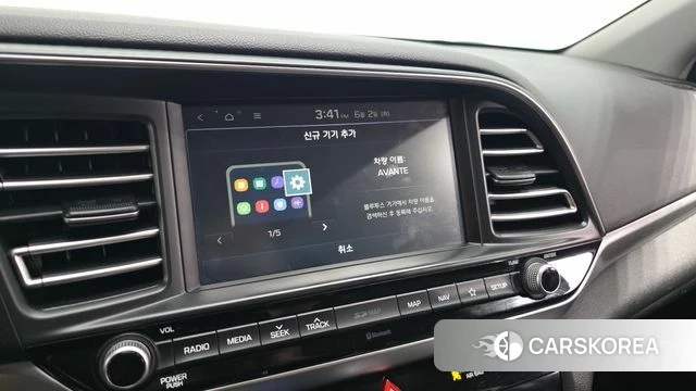Hyundai The New Avante AD 2019 Черный из Кореи, фото 6
