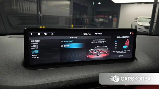 Genesis GV70 2021 Синий из Кореи, фото 6